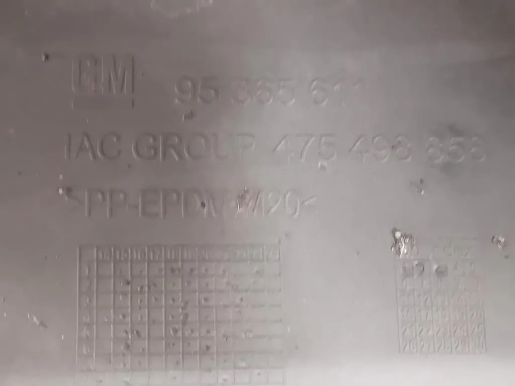 Paraurti POST 95365611 Opel Mokka X 2016