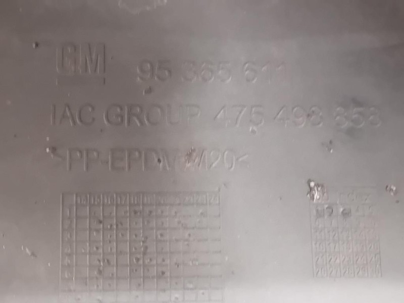 Paraurti POST 95365611 Opel Mokka X 2016