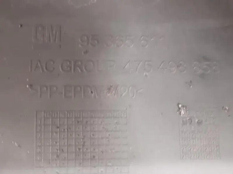 Paraurti POST 95365611 Opel Mokka X 2016