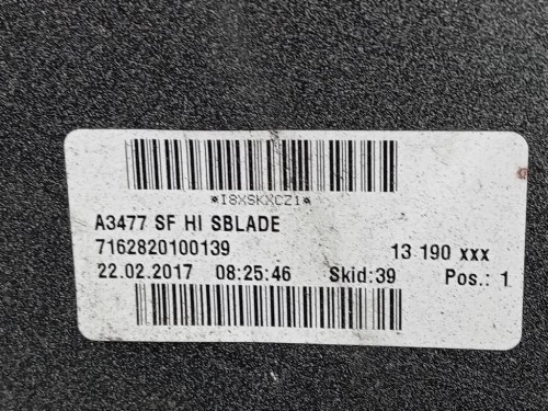 Paraurti POST 20951267 Opel Zafira C 2012