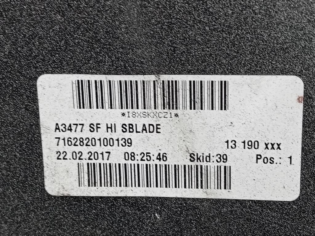 Paraurti POST 20951267 Opel Zafira C 2012