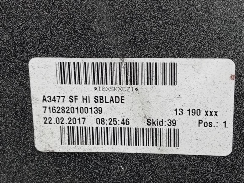 Paraurti POST 20951267 Opel Zafira C 2012