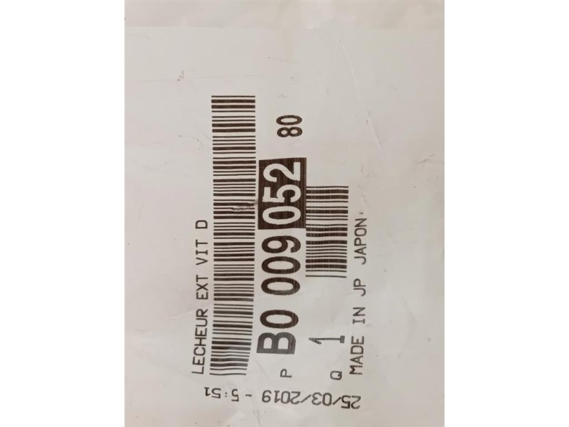 Guarnizione Raschiavetro Porta EST POST DX B000905280 Citroen C1 II 2014