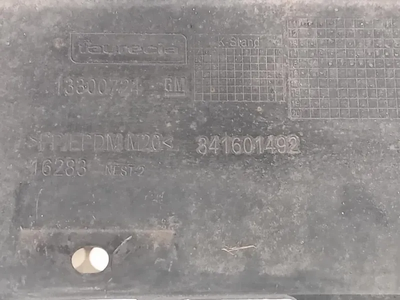 Paraurti POST 13354138 Opel Zafira C 2012