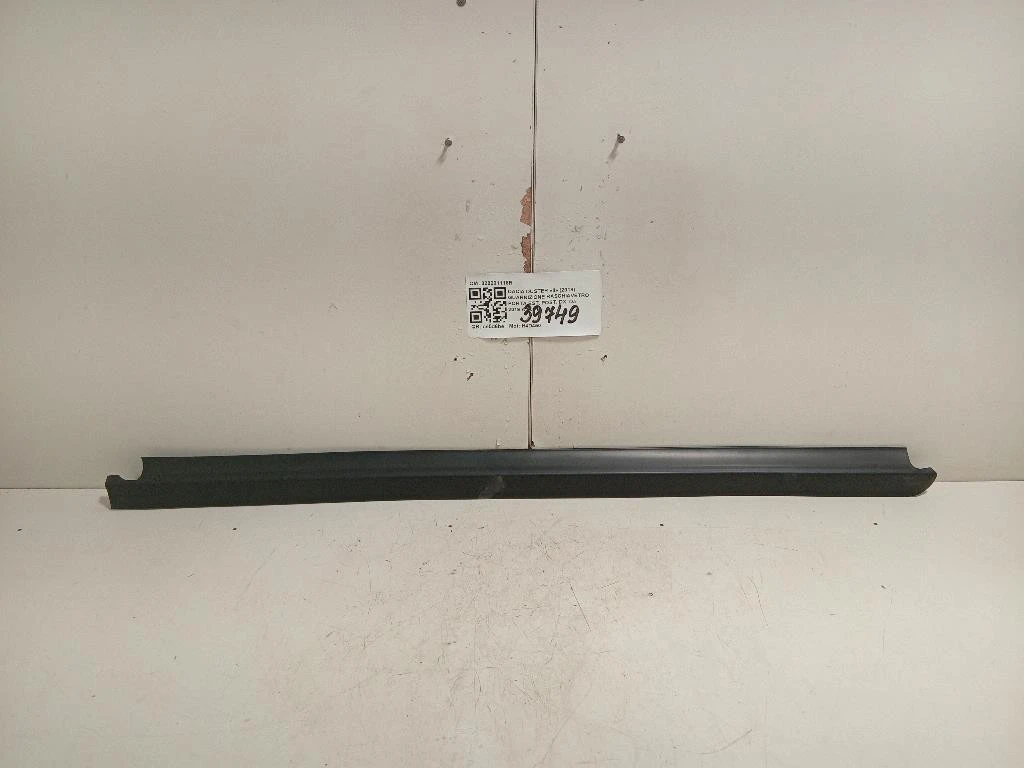Guarnizione Raschiavetro Porta EST POST DX 828201118R Dacia Duster II 2018