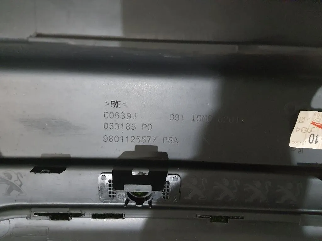 Paraurti POST 9801125577 Peugeot 2008 I 2013