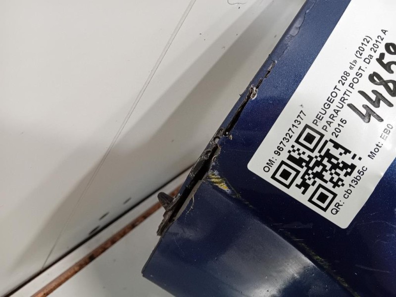 Paraurti POST 9673271377 Peugeot 208 I 2012