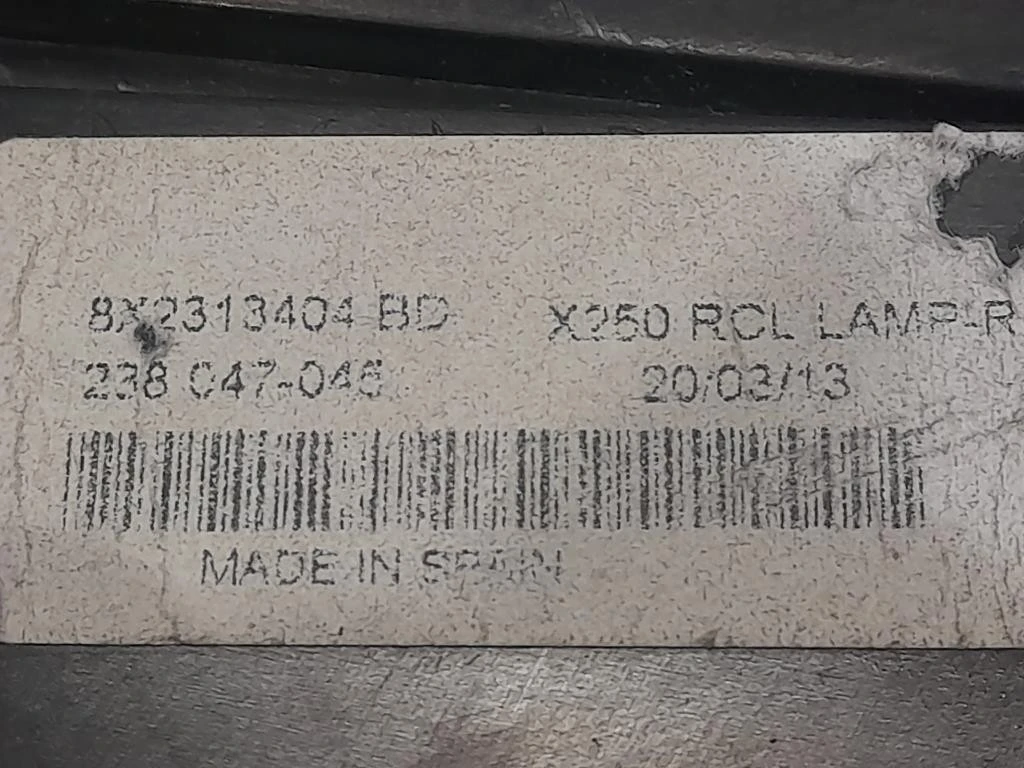 Fanale POST DX 8X2313404BD Jaguar XF I 2008