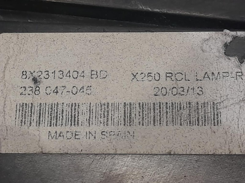 Fanale POST DX 8X2313404BD Jaguar XF I 2008