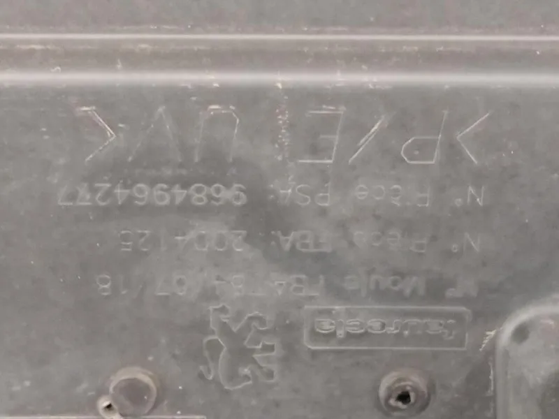 Paraurti POST 9684964277 Peugeot 3008 I 2013