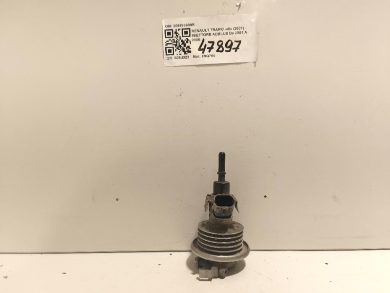 Iniettore Adblue 208993839R Renault Trafic III 2001