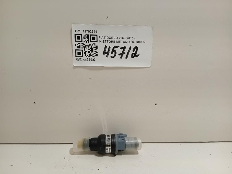 Iniettore Metano 71792976 Fiat Doblò III 2010