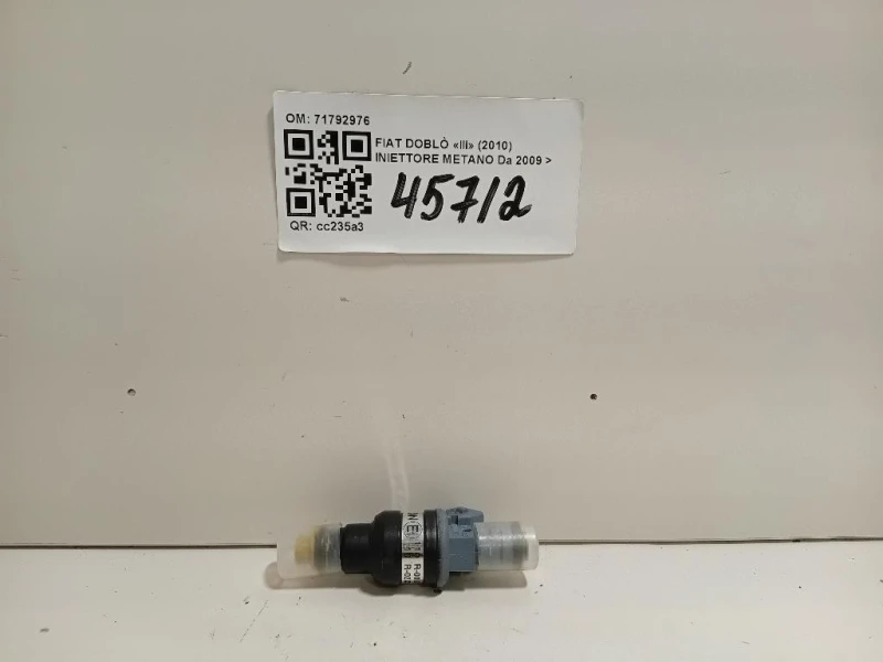 Iniettore Metano 71792976 Fiat Doblò III 2010