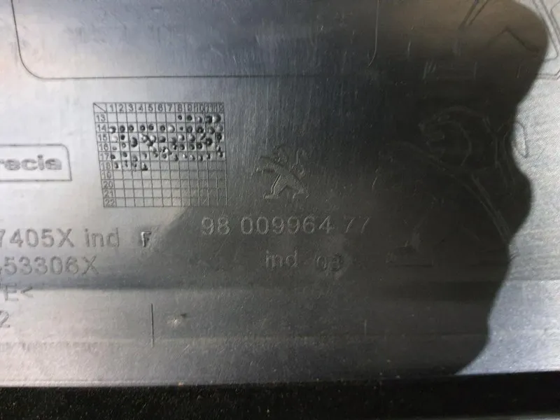 Paraurti POST 9800996477 Peugeot 308 II SW 2017