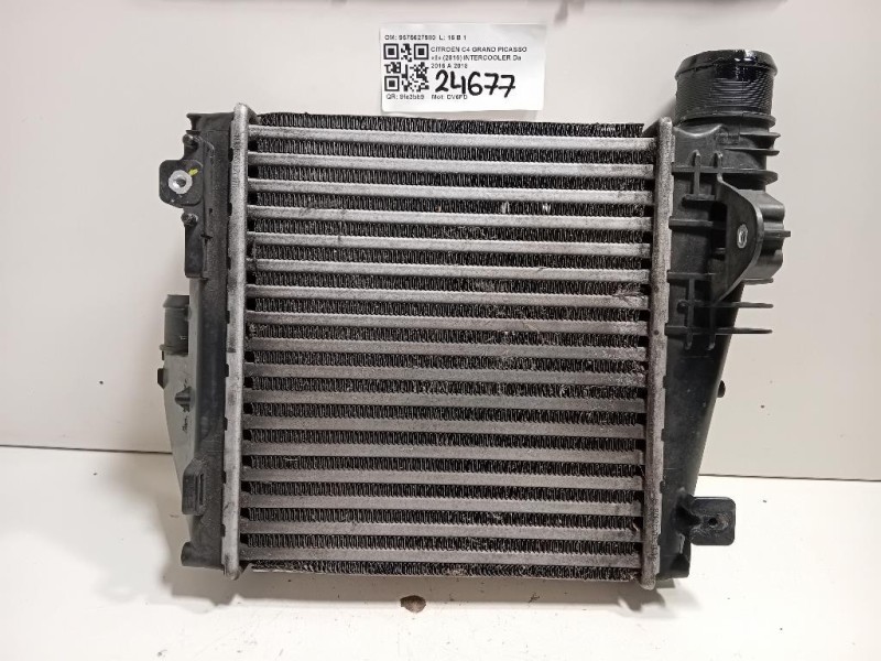 Intercooler 9675627980 Citroen C4 Grand Picasso II 2016