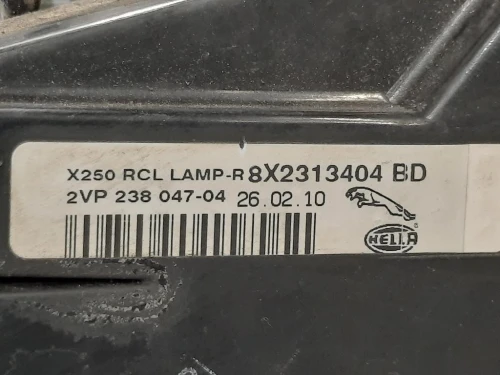 Fanale POST DX 8X2313404BD Jaguar XF I 2008