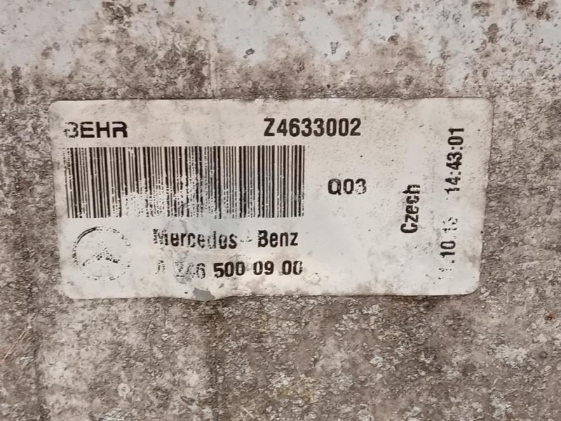 Intercooler A2465000900 Mercedes Classe B W246 2012