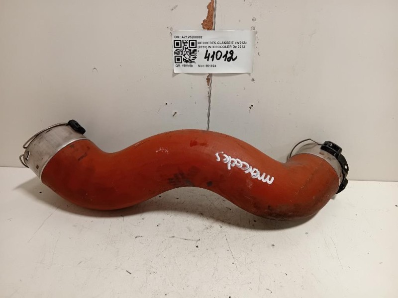 Intercooler A2125280882 Mercedes Classe E W212 2013