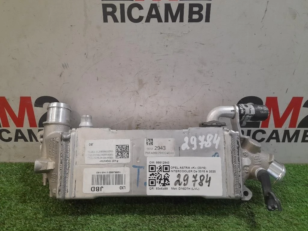 Intercooler 55512943 Opel Astra K 2016