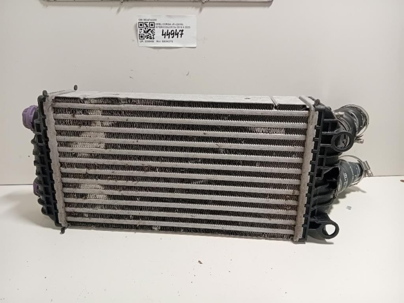 Intercooler 9824742280 Opel Corsa F 2019