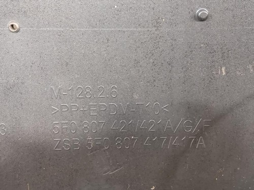 Paraurti POST 5F0807421 Seat LEON 5F1 2013