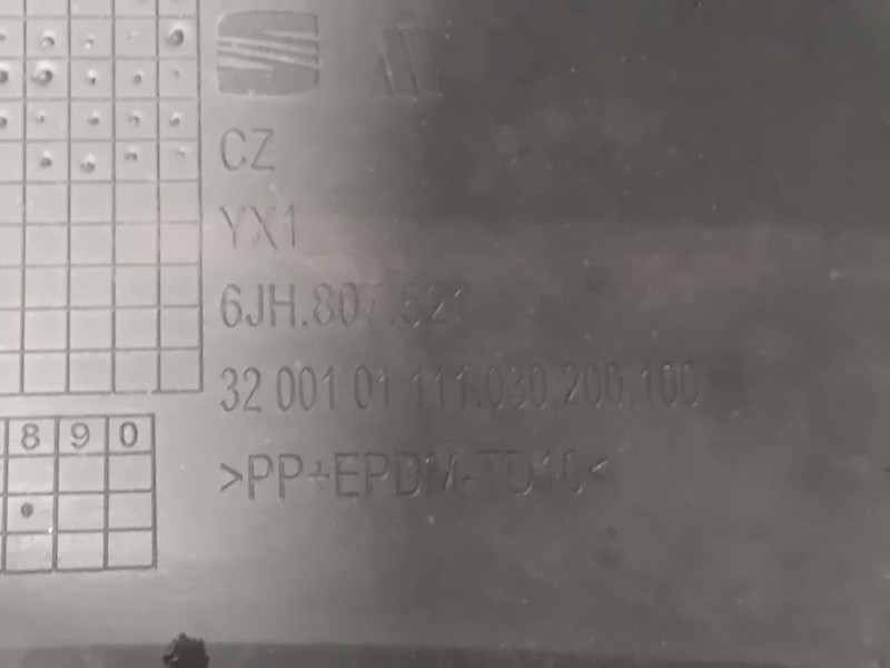 Paraurti POST 6JH807421D Seat Toledo KG3 2013