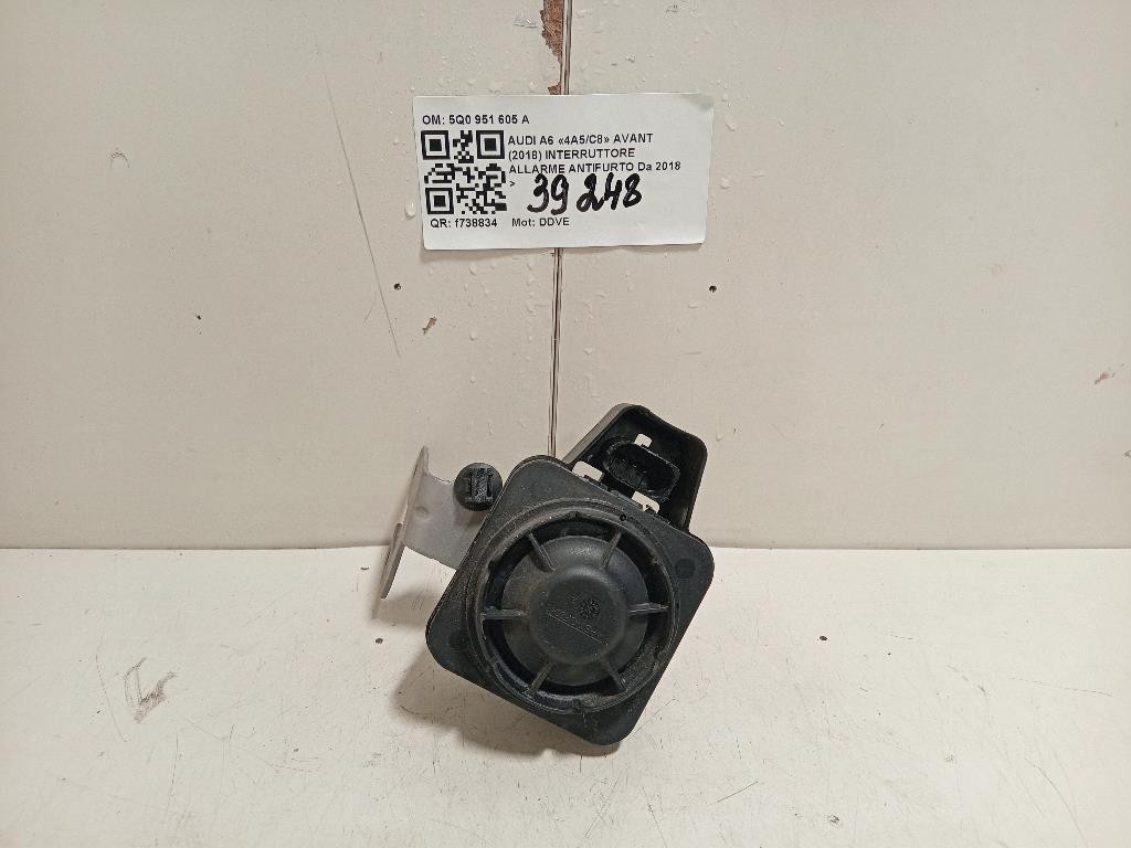 Interruttore Allarme Antifurto 5Q0 951 605 A Audi A6 4a5c8 Avant 2018