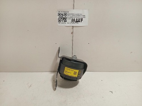 Interruttore Allarme Antifurto A2198203226 Mercedes Classe SLK R171 2004