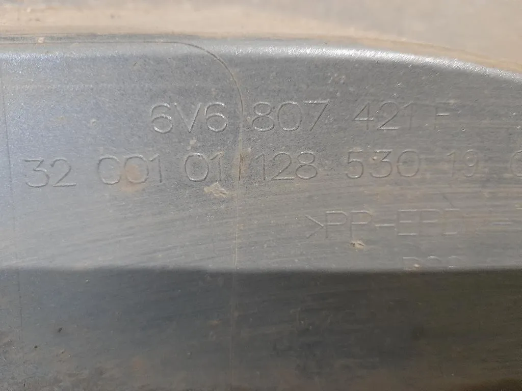 Paraurti POST 6V6807421F Skoda Fabia NJ3 2018