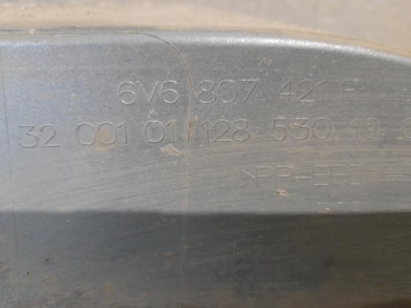 Paraurti POST 6V6807421F Skoda Fabia NJ3 2018