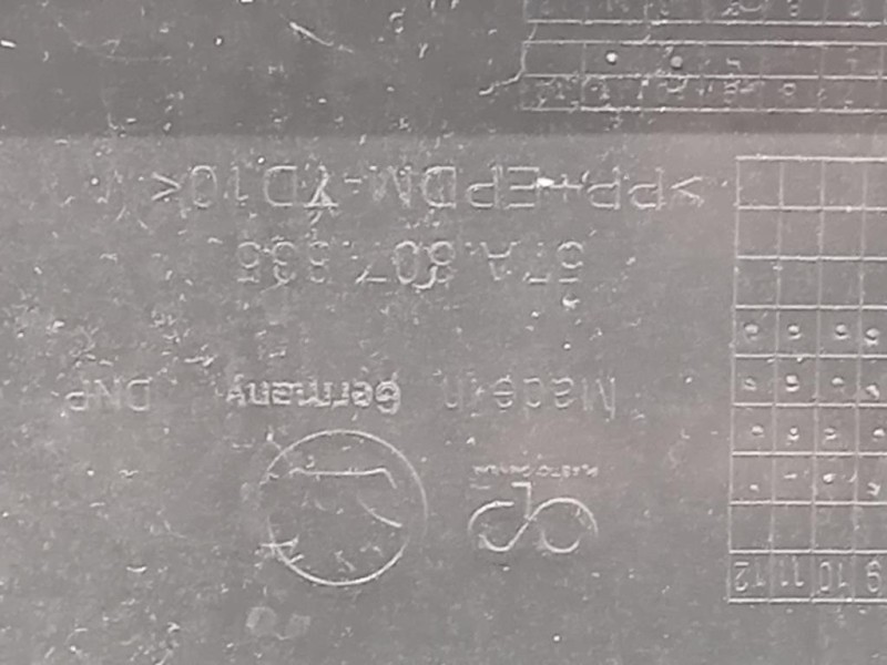 Paraurti POST 57A807835 Skoda Karoq 2017