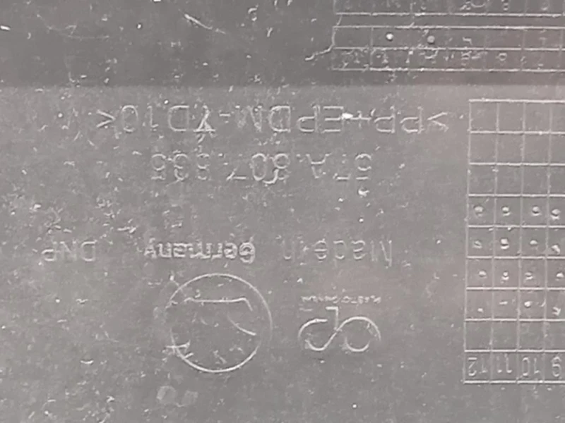 Paraurti POST 57A807835 Skoda Karoq 2017