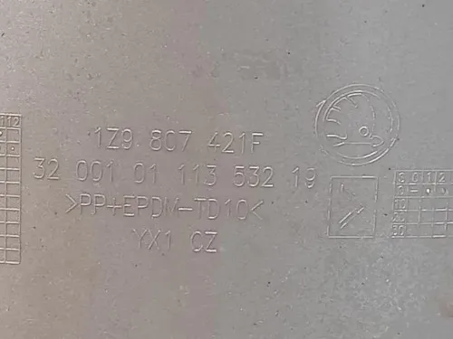 Paraurti POST 1Z9807421F Skoda Octavia 1Z3 2009