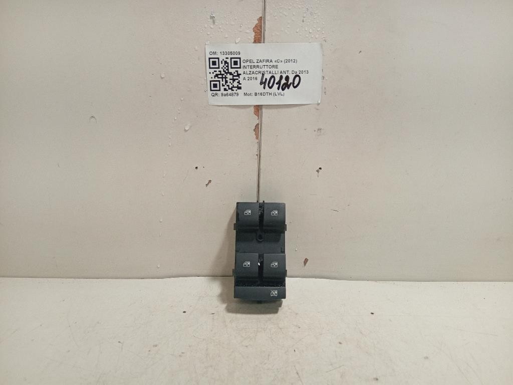 Interruttore Alzacristalli ANT 13305009 Opel Zafira C 2012