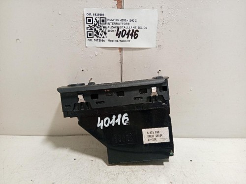 Interruttore Alzacristalli ANT DX 6925698 Bmw X5 E53 2000