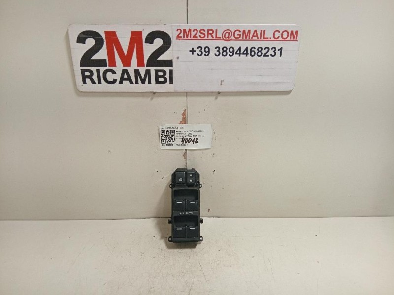 Interruttore Alzacristalli ANT DX 35750-TLO-E11-M1 Honda Accord IX 2009