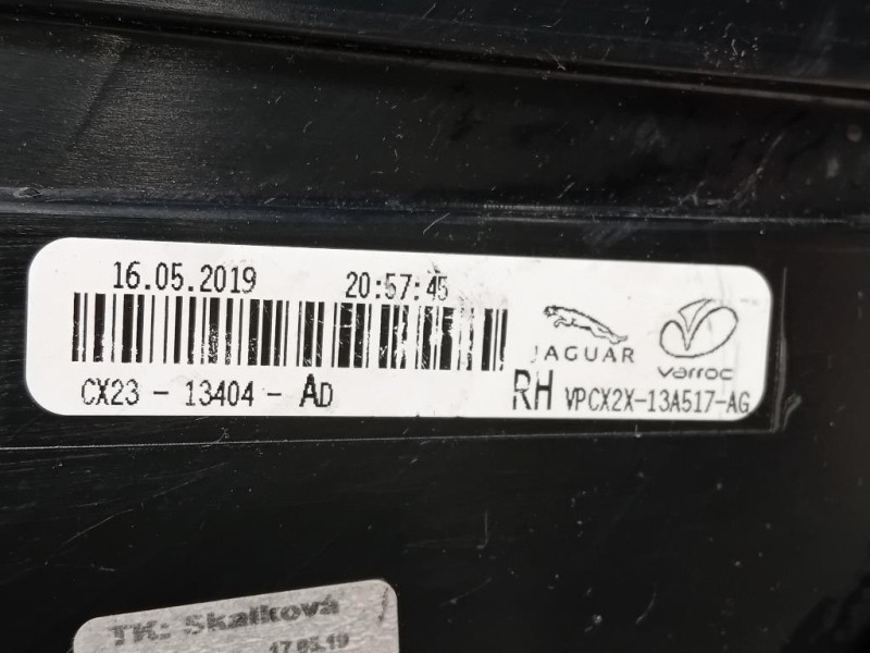 Fanale POST DX CX23-13404 Jaguar XF I 2011