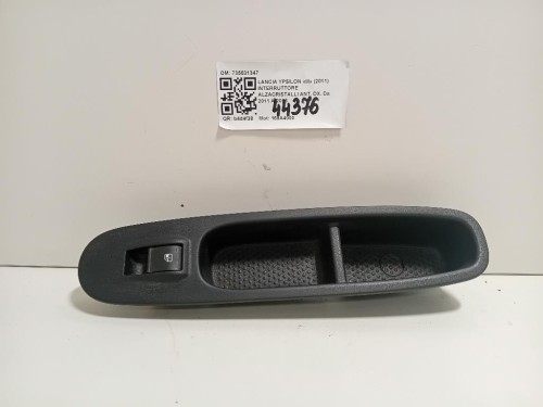 Interruttore Alzacristalli ANT DX 735531347 Lancia Ypsilon III 2011