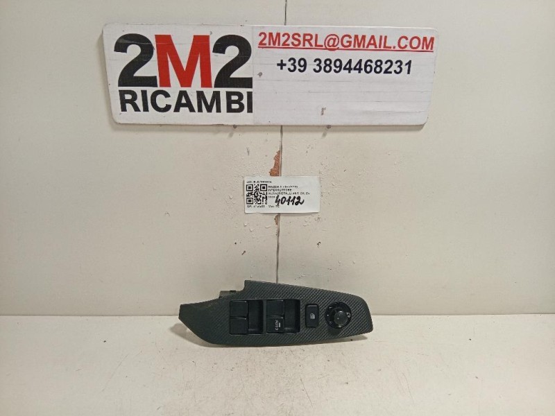 Interruttore Alzacristalli ANT DX BJE766350A Mazda 3 III 2016