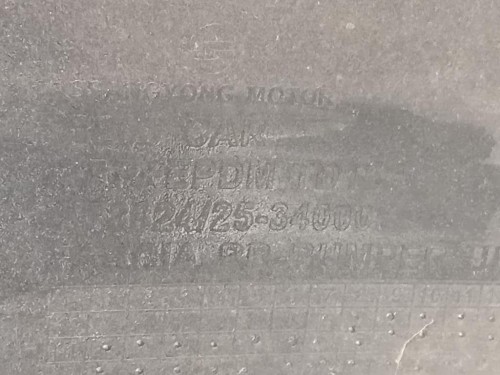 Paraurti POST 7882434001 Ssangyong Korando III 2011