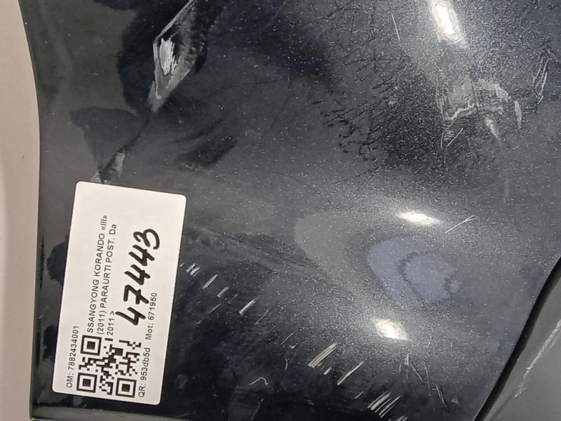 Paraurti POST 7882434001 Ssangyong Korando III 2011