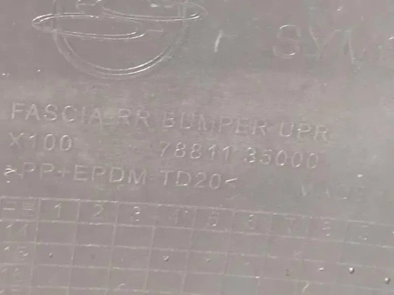 Paraurti POST 788AS35210 Ssangyong Tivoli 2015