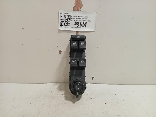 Interruttore Alzacristalli ANT SX 156094782 Alfa Romeo Giulietta 2010