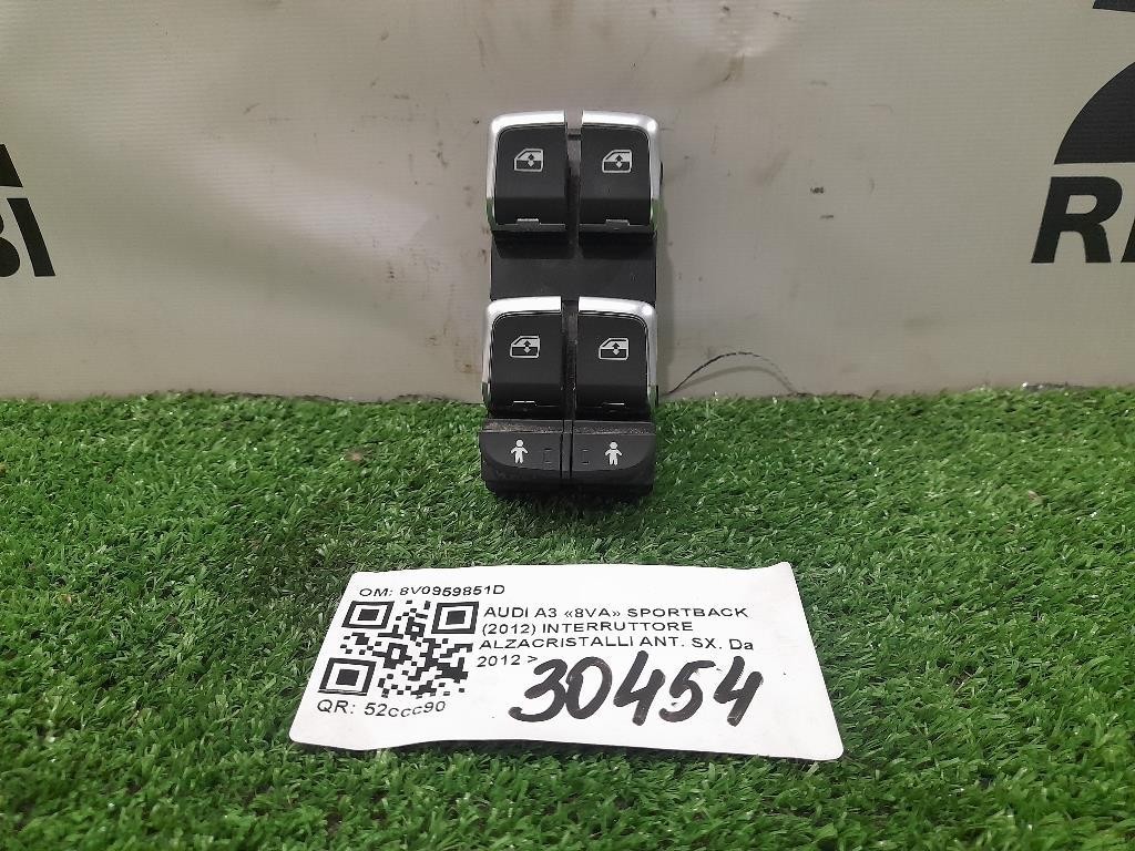 Interruttore Alzacristalli ANT SX 8V0959851D Audi A3 8VA Sportback 2012