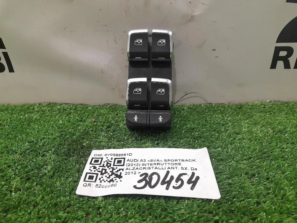 Interruttore Alzacristalli ANT SX 8V0959851D Audi A3 8VA Sportback 2012