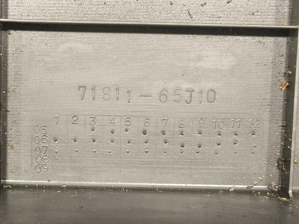 Paraurti POST 7181165J10799 Suzuki Grand Vitara II 2005