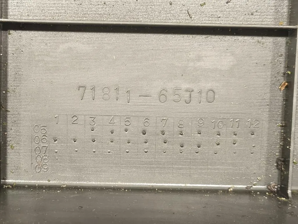 Paraurti POST 7181165J10799 Suzuki Grand Vitara II 2005