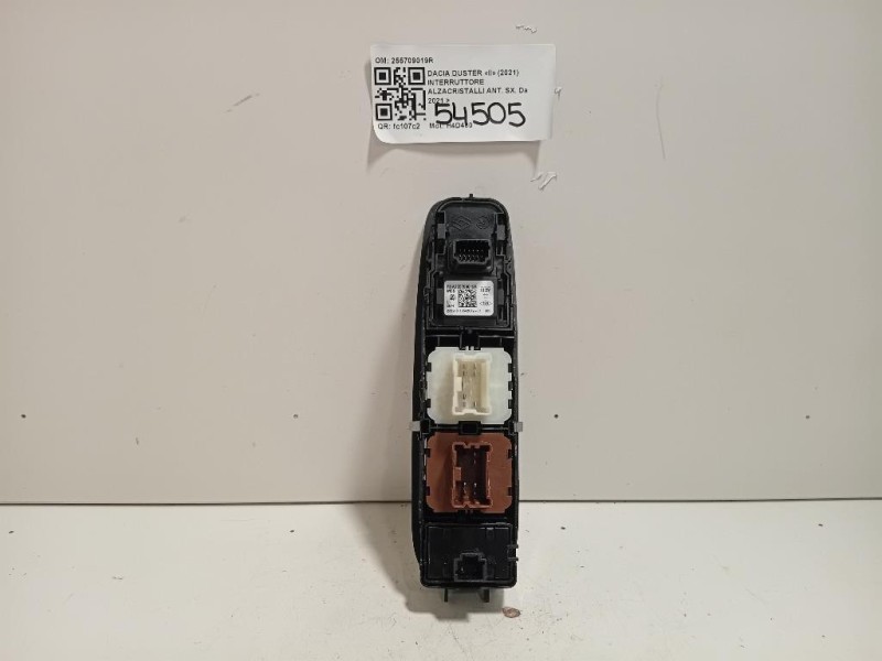 Interruttore Alzacristalli ANT SX 255709019R Dacia Duster II 2021
