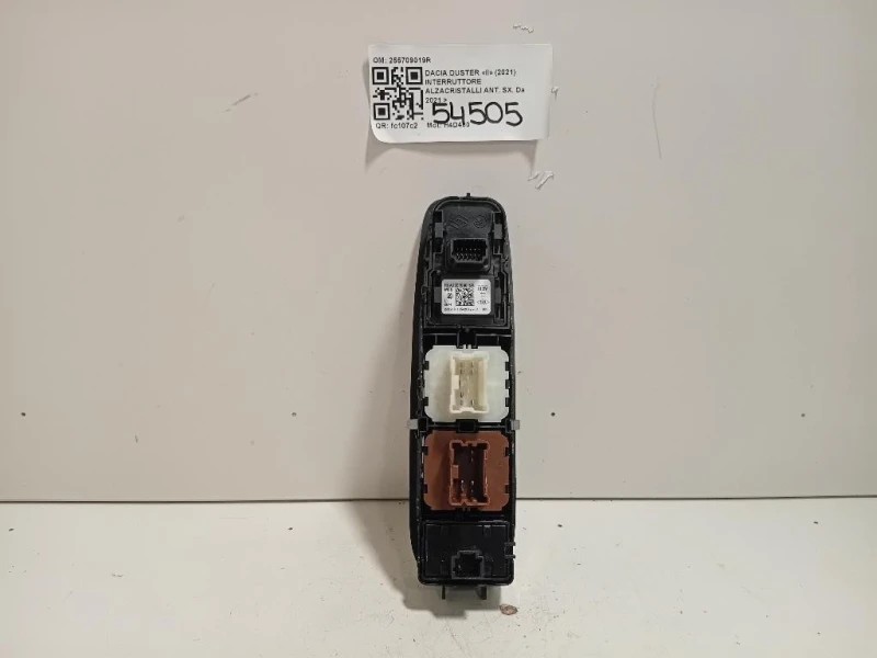 Interruttore Alzacristalli ANT SX 255709019R Dacia Duster II 2021