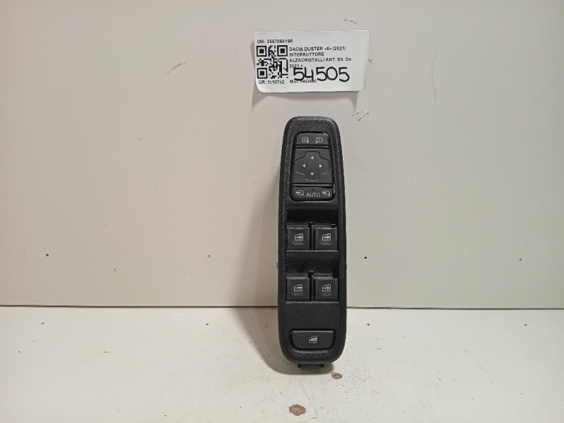 Interruttore Alzacristalli ANT SX 255709019R Dacia Duster II 2021